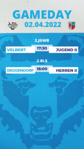 Zwei Spiele am Samstag