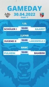 Großspieltag am Samstag