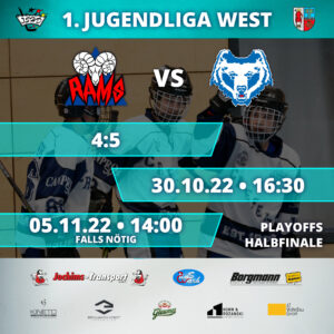 Jugend gewinnt 1. Playoffspiel in Düsseldorf