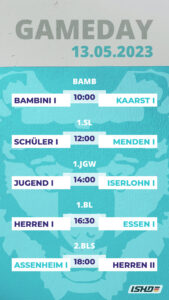Großer Heimspieltag am Samstag