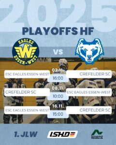 Erste Junioren vor Start in die Playoffs